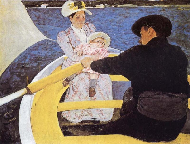 Mary Cassatt The Boating Patty Norge oil painting art